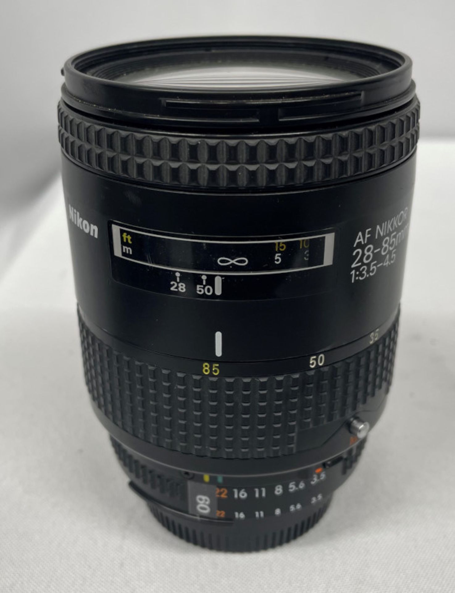 Nikon AF Nikkor 28-85mm - 1:3.5-4.5 Lens - Serial No. 3127730 with HOYA 62mm UV(O) Filter - Image 2 of 7