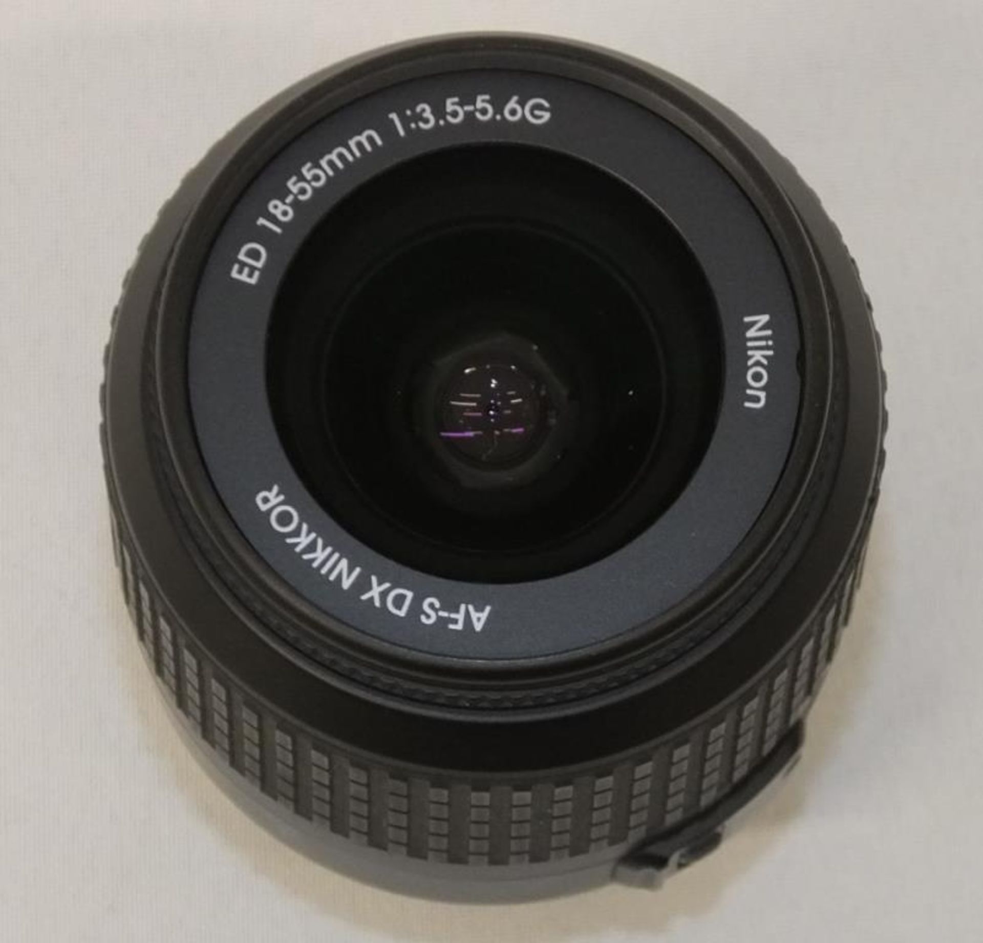 Nikon DX AF-S Nikkor 18-55mm - 1:3.5-5.6G ED Lens - Serial No. 2169434 with HOYA 52mm UV(O) Filter - Image 5 of 8