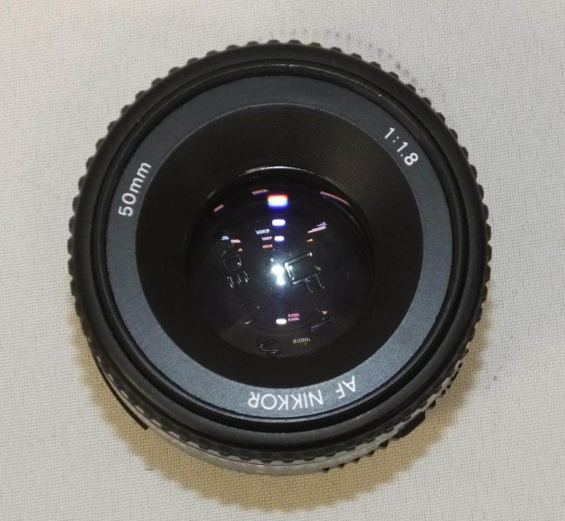 Nikon AF Nikkor 50mm - 1:1.8 Lens - Serial No. 4289684 with HOYA 52mm UV(O) Filter - Image 4 of 5