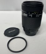 Nikon AF Nikkor 70-210mm - 1:4-5.6 Lens - Serial No. 2569314 with Kenko PRO1D UV(W) 62mm Filter