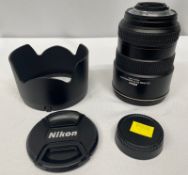 Nikon DX AF-S Nikkor 17-55mm - 1:2.8G ED Lens - Serial No. 326428 with HOYA 77mm UV(O) Filter