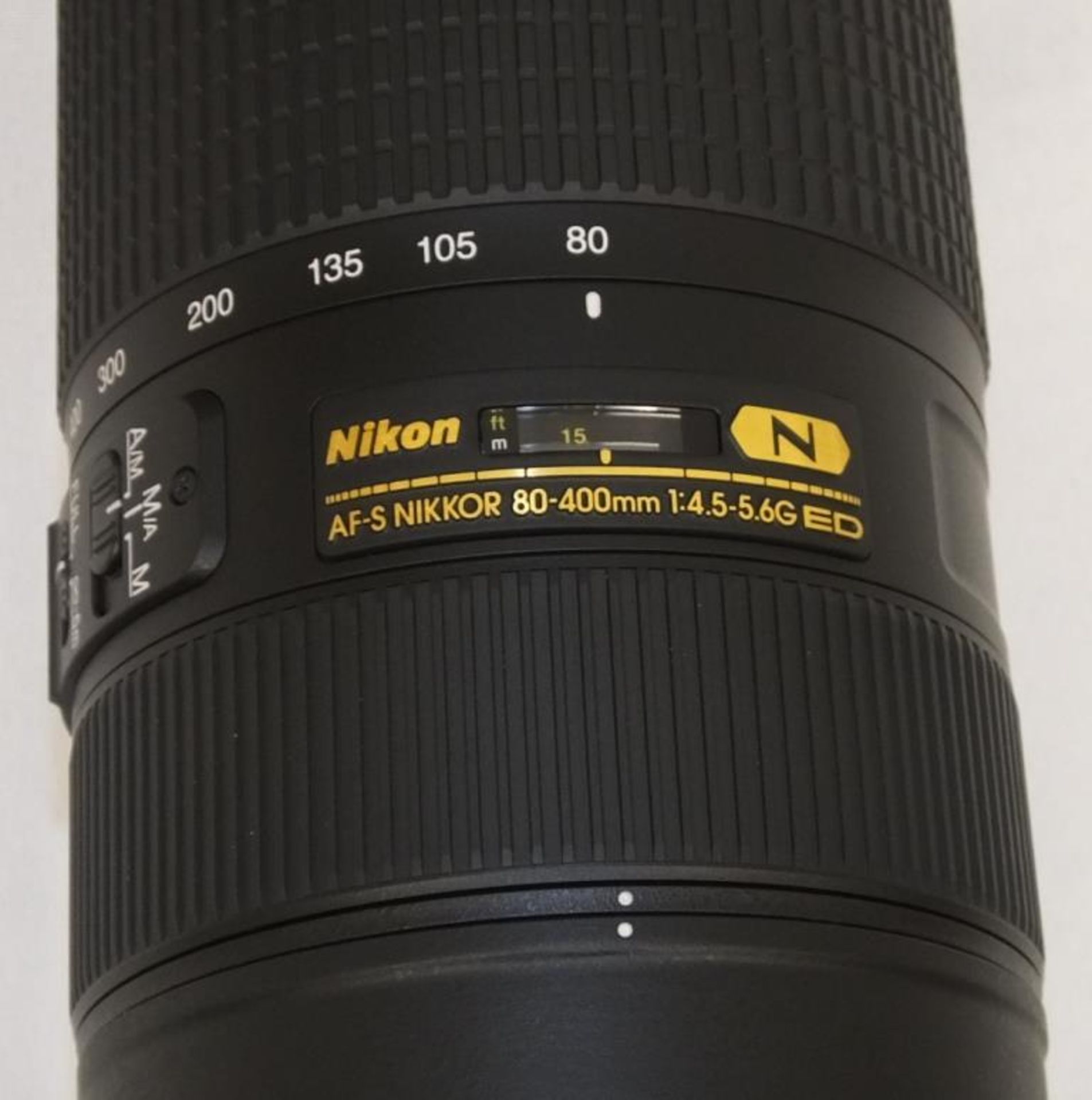 Nikon AF-S Nikkor 80-400mm F/4.5-5.6G ED VR Lens - Serial No. 268964 with Nikon CL-M2 Case - Image 2 of 7