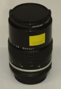 Nikon Nikkor 135mm - 1:2.8 lens - Serial No. 864247 with Marumi 52mm 1A Filter