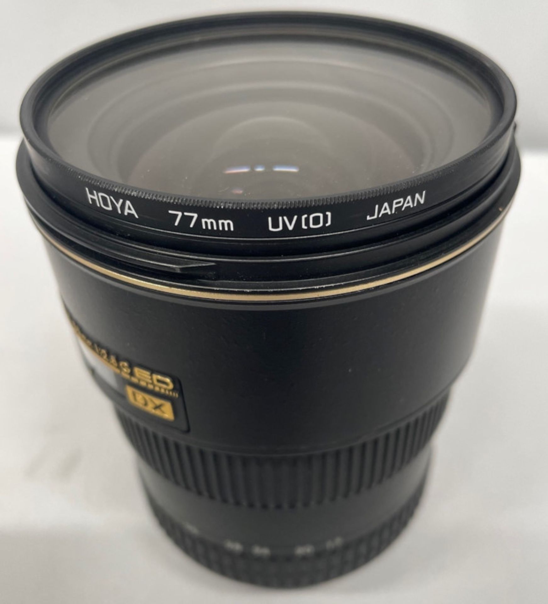 Nikon DX AF-S Nikkor 17-55mm - 1:2.8G ED Lens - Serial No. 332053 with HOYA 77mm UV(O) Filter - Image 6 of 8