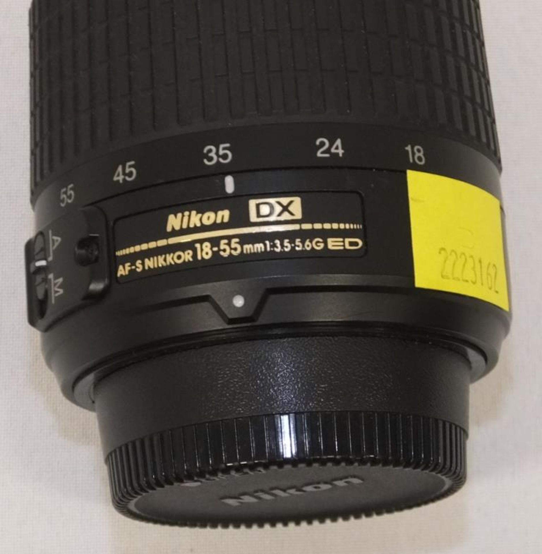 Nikon DX AF-S Nikkor 18-55mm - 1:3.5-5.6G ED Lens - Serial No. 2169434 with HOYA 52mm UV(O) Filter - Image 2 of 8