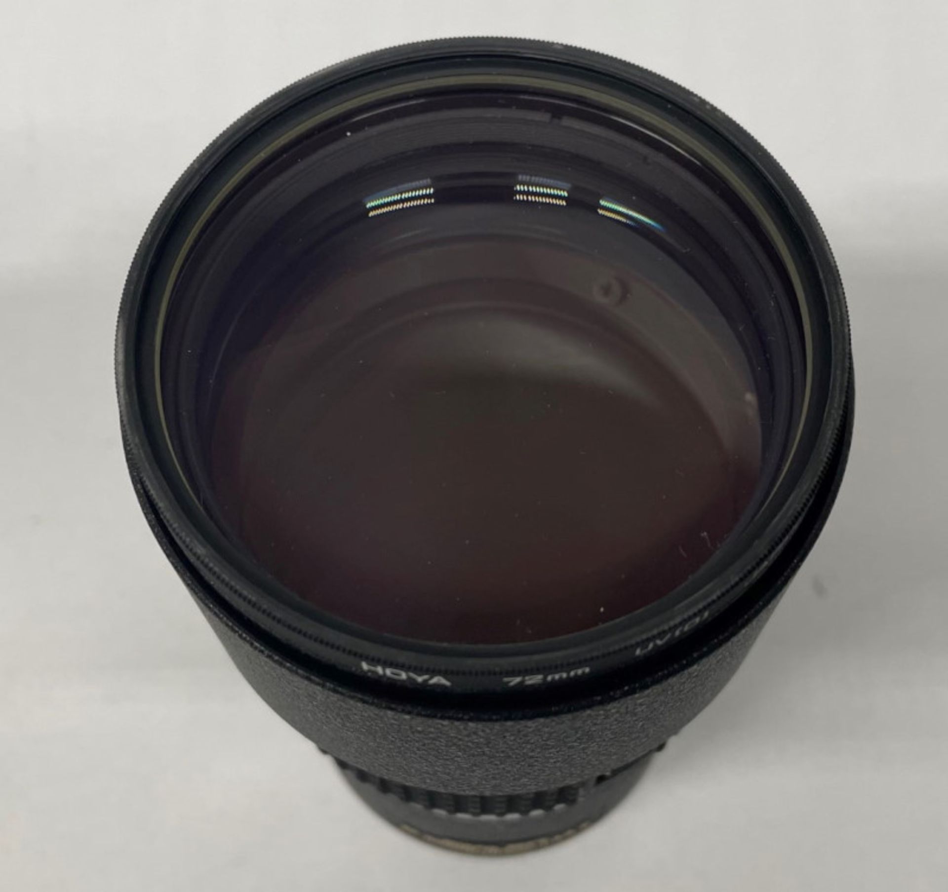 Nikon ED AF Nikkor 180mm - 1:2.8 Lens - Serial No. 400418 with HOYA 72mm UV(O) Filter in Nikon case - Image 4 of 7