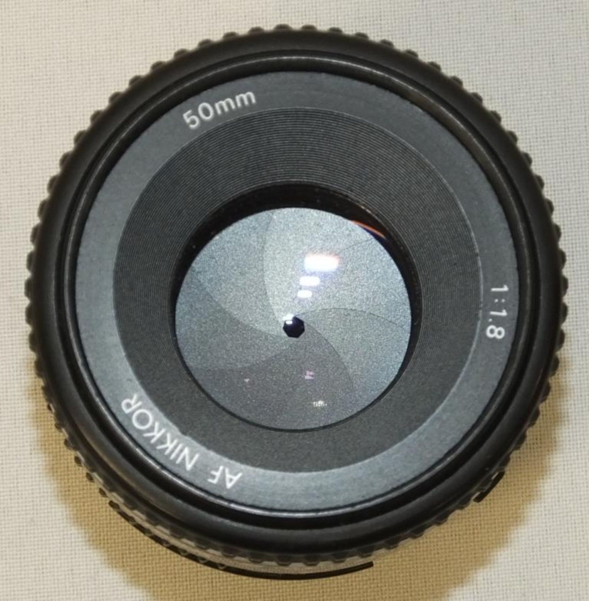 Nikon AF Nikkor 50mm - 1:1.8 Lens - Serial No. 4289700 with Nikon L37c 52mm Filter - Image 3 of 4