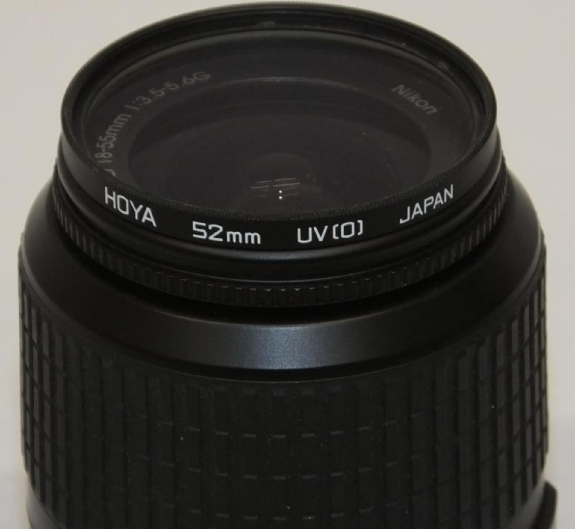 Nikon DX AF-S Nikkor 18-55mm - 1:3.5-5.6G ED Lens - Serial No. 2169434 with HOYA 52mm UV(O) Filter - Image 4 of 8