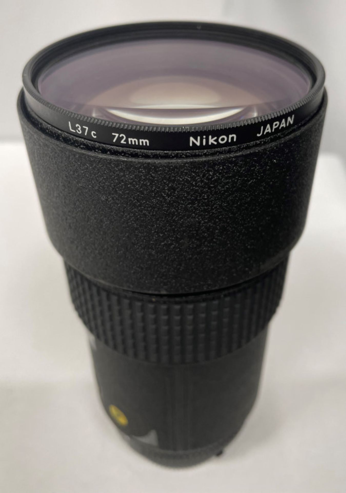 Nikon ED AF Nikkor 180mm - 1:2.8 Lens - Serial No. 263237 with Nikon L37c 72mm Filter - Image 4 of 6