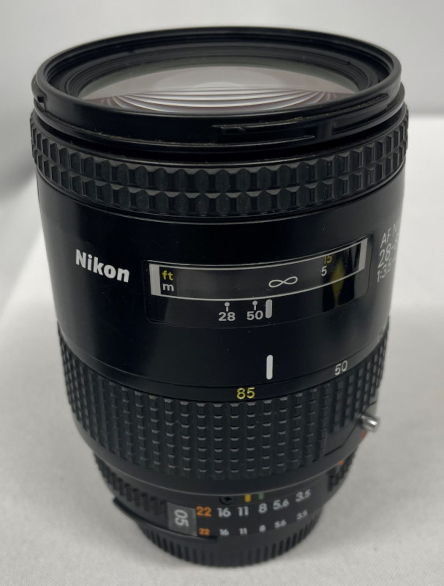 Nikon AF Nikkor 28-85mm - 1:3.5-4.5 Lens - Serial No. 3214498 with HOYA 62mm UV(O) Filter - Image 2 of 7