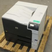 HP Color Laserjet Enterprise M750 office printer