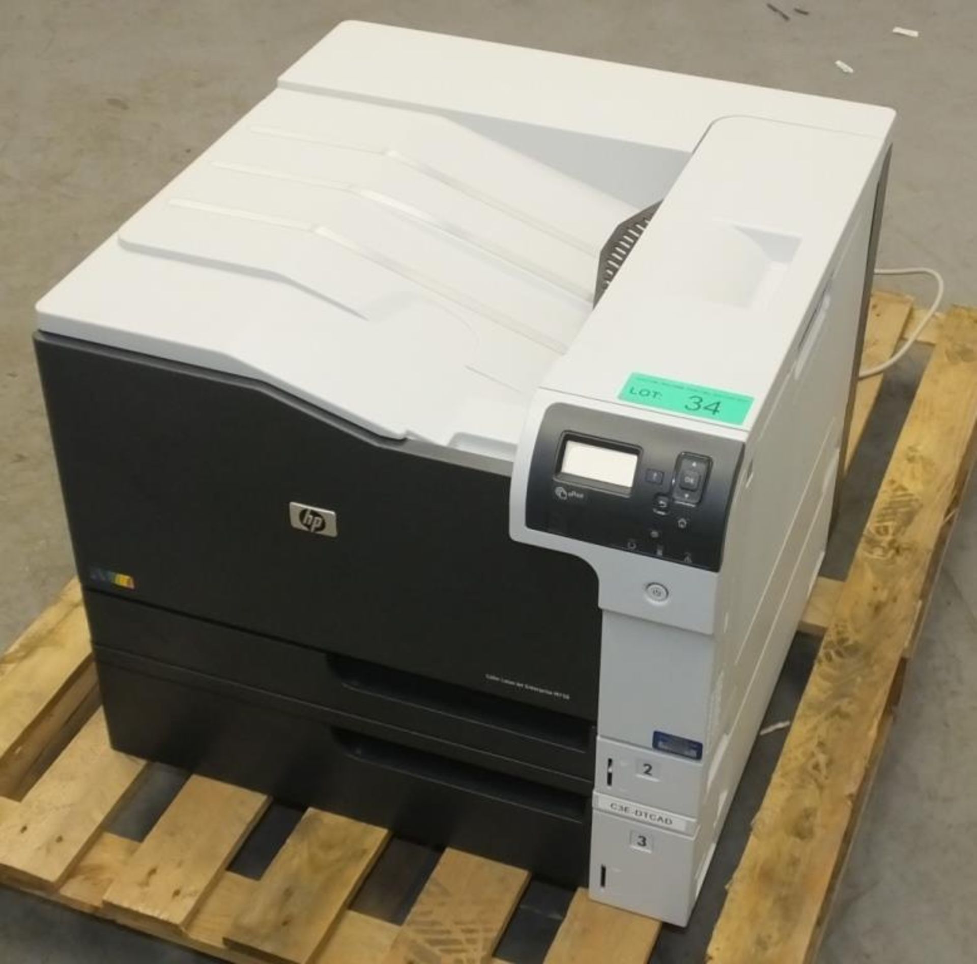 HP Color Laserjet Enterprise M750 office printer