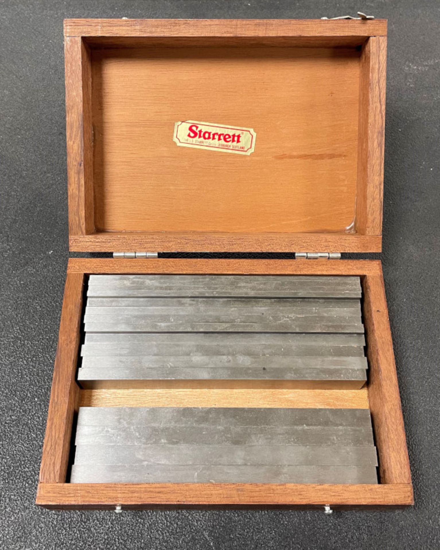 Starrett Parallels set in case - various sizes