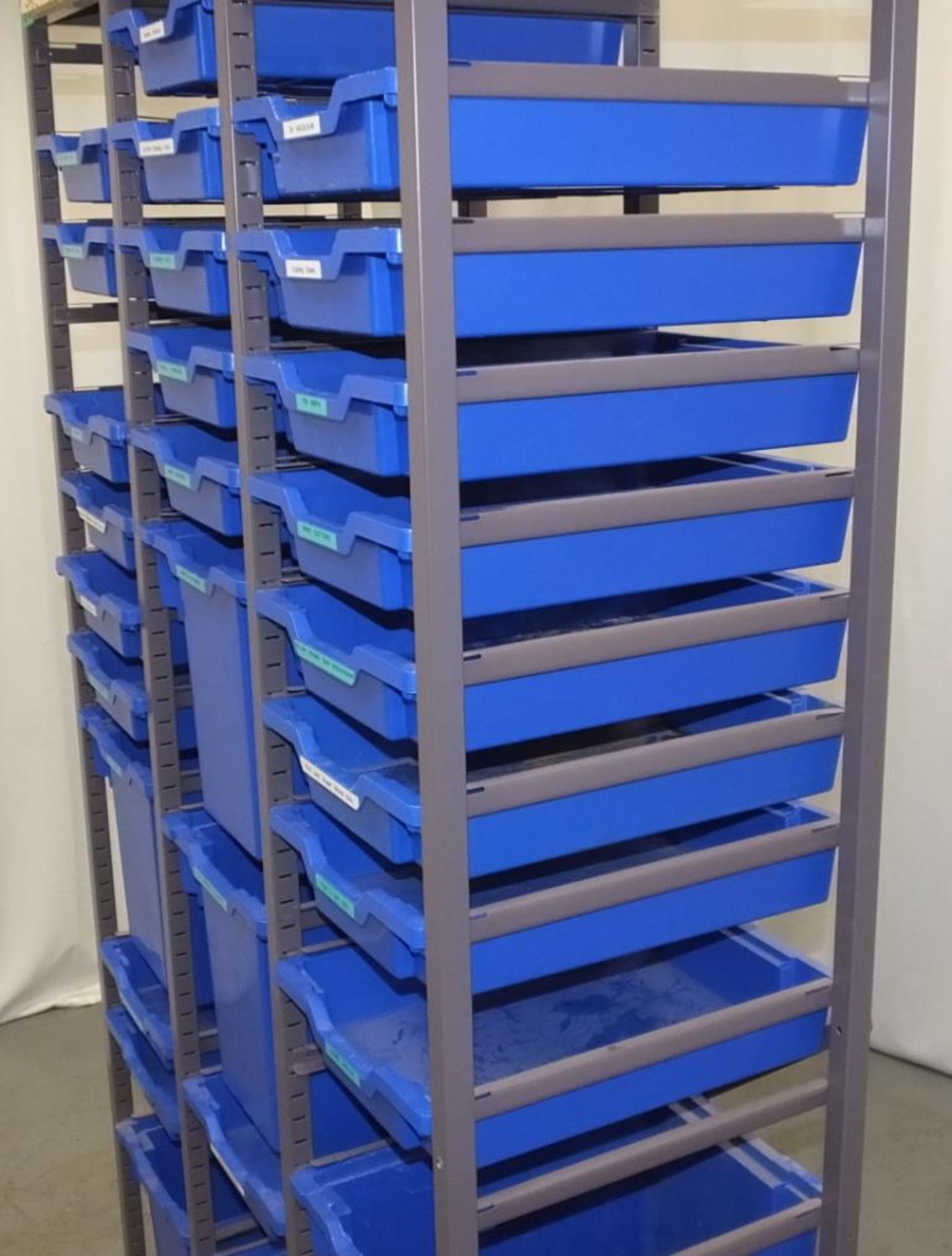 Tray Racking Assembly - L1050 x D420 x H1850mm - Image 5 of 5