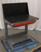 Flamefast metal work bench - L 820mm x D 600mm x H 1210mm
