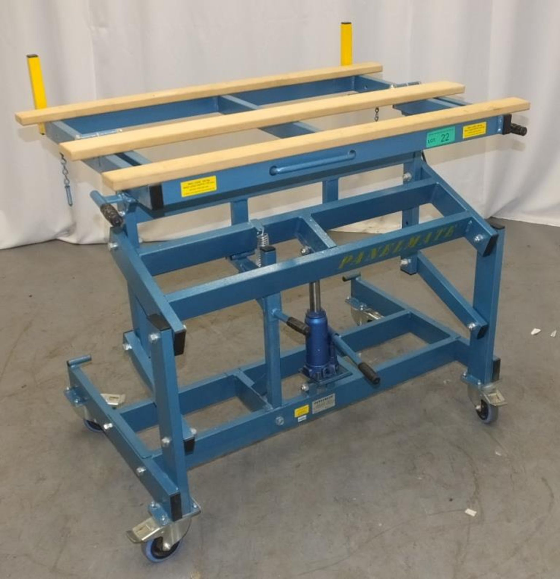 Panelmate PB Hydraulic Lifting Table - max load 450kg - max load depth 110mm