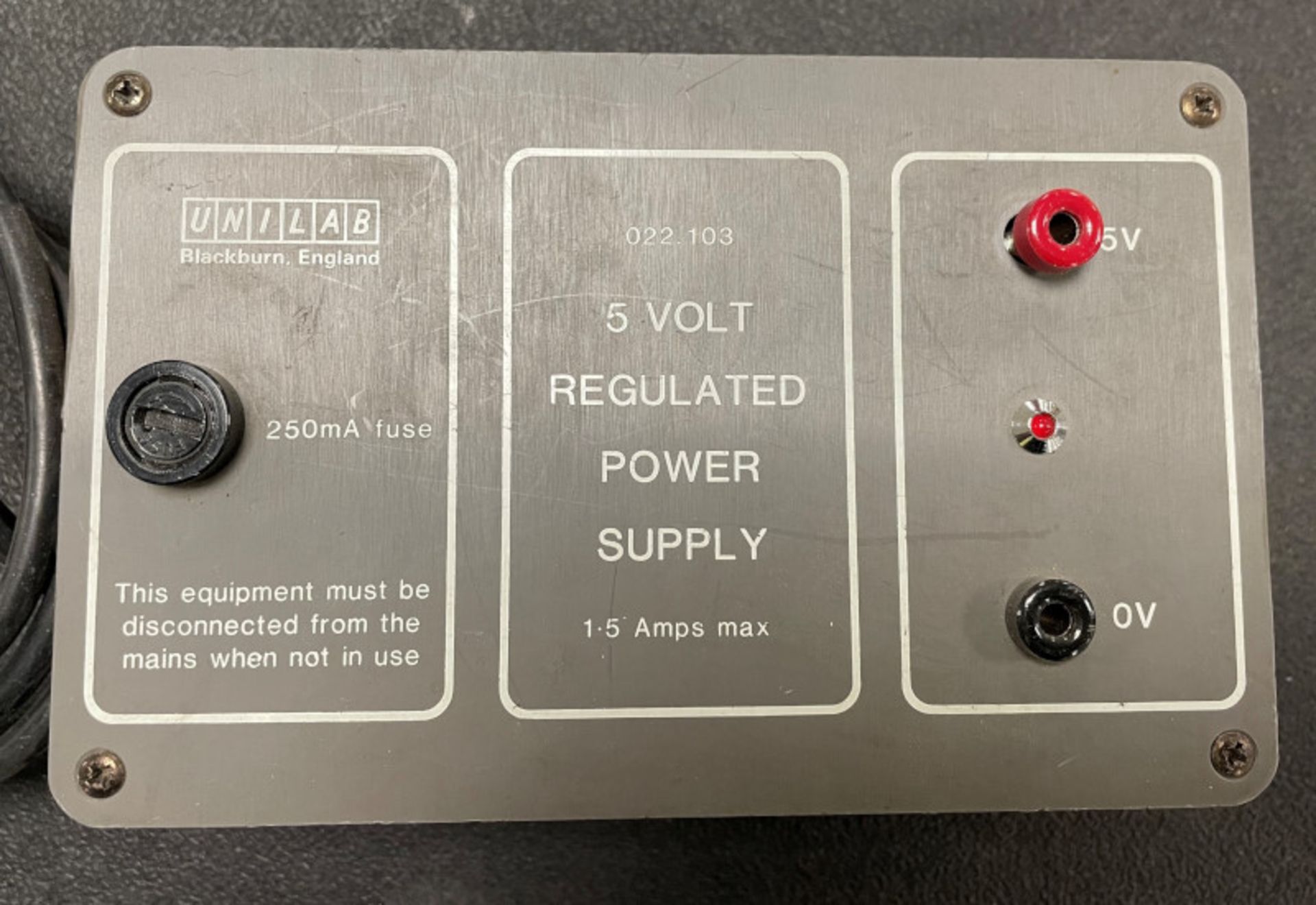 6x Unilab 5V regulated power supplies - Image 3 of 3