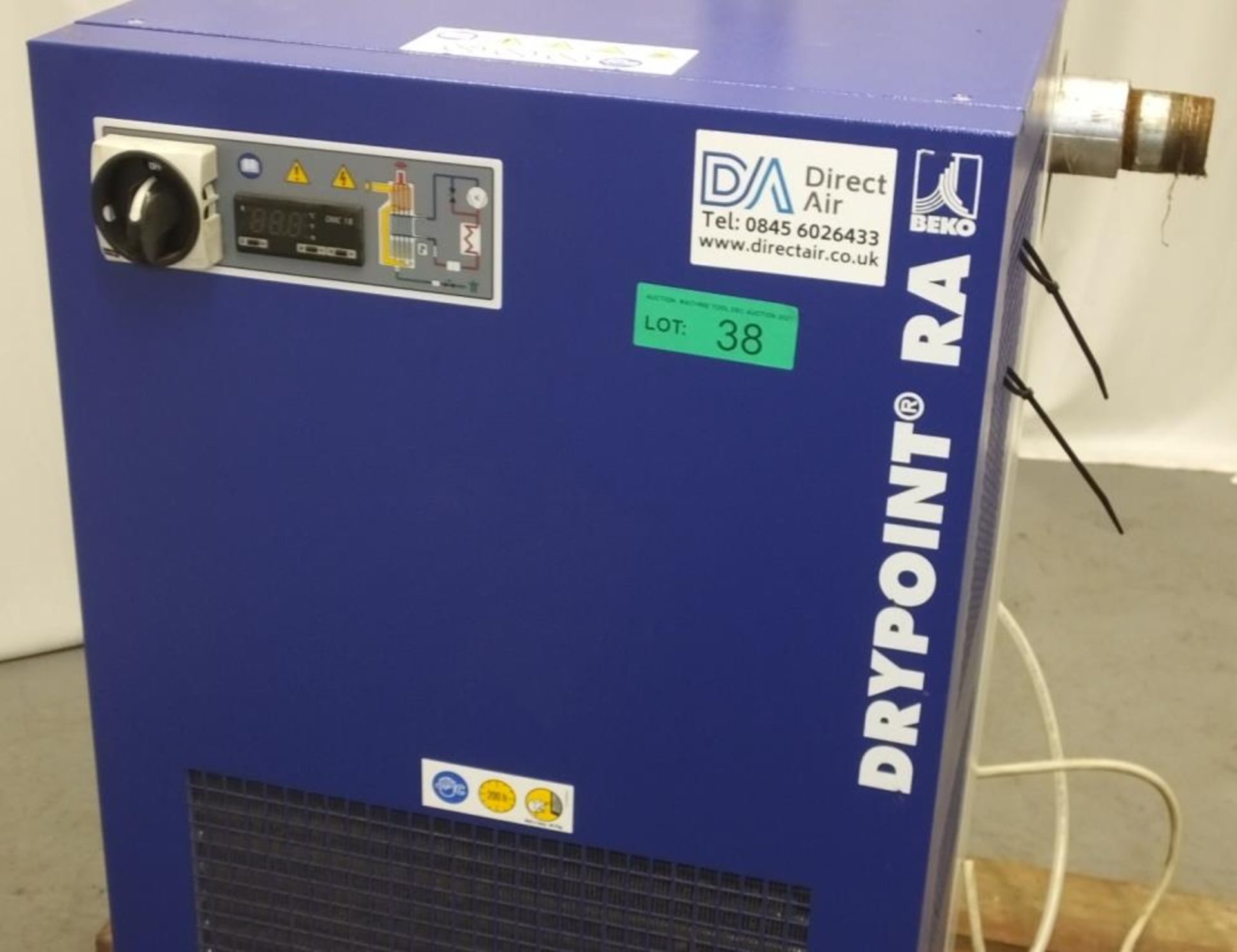 Drypoint DORA 490 / AC Refrigeration Dryer Compressed Air Unit - Image 2 of 7