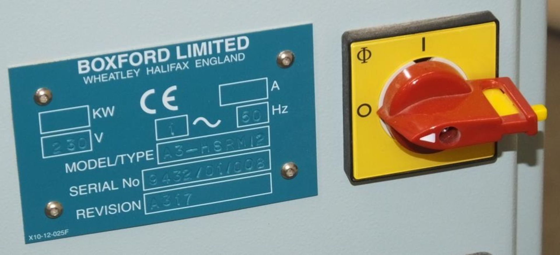 Boxford A3HSR mi2 3D high speed router - 230v - single phase - 50Hz - Image 4 of 7