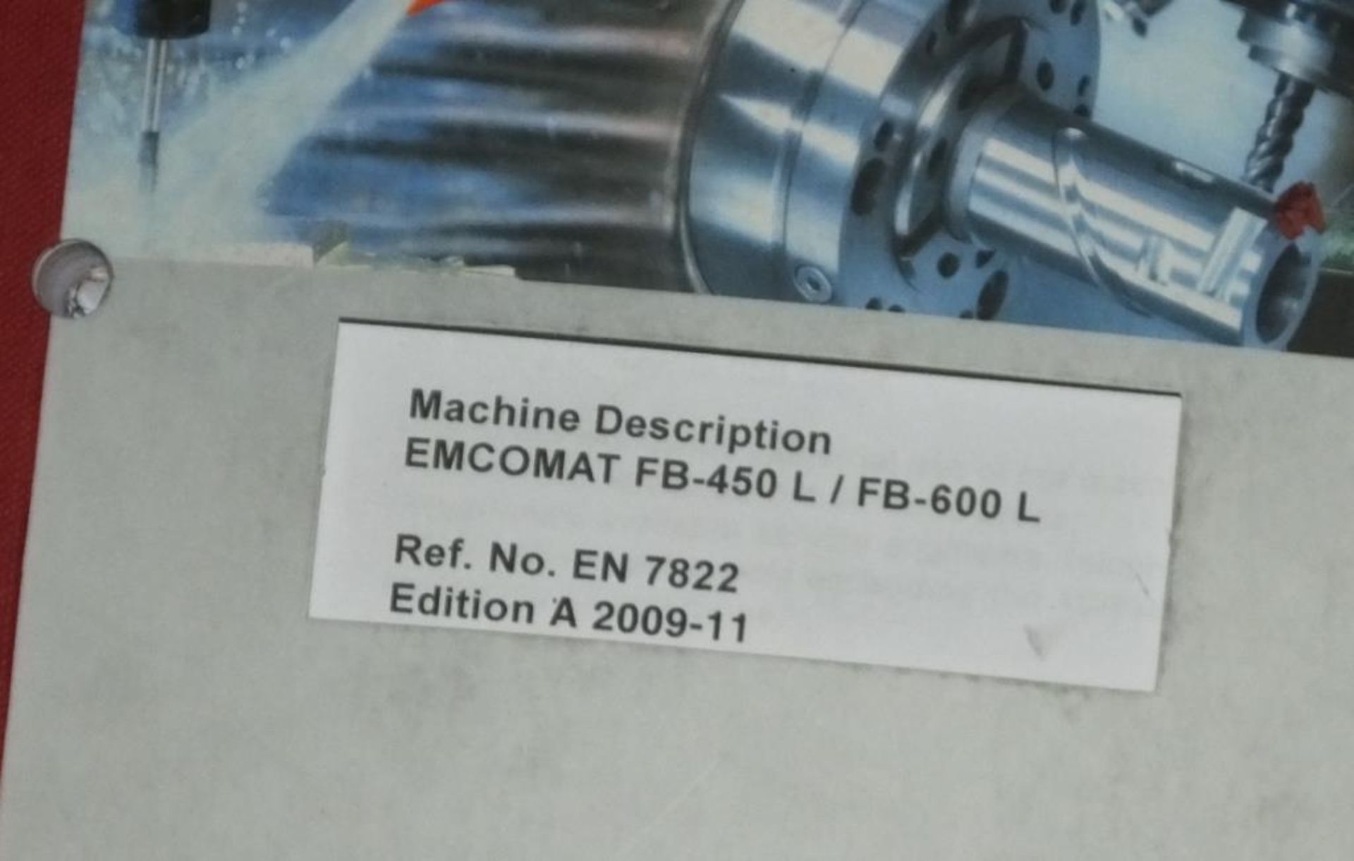 Emcomat FB-600 L Milling Machine - Image 25 of 93