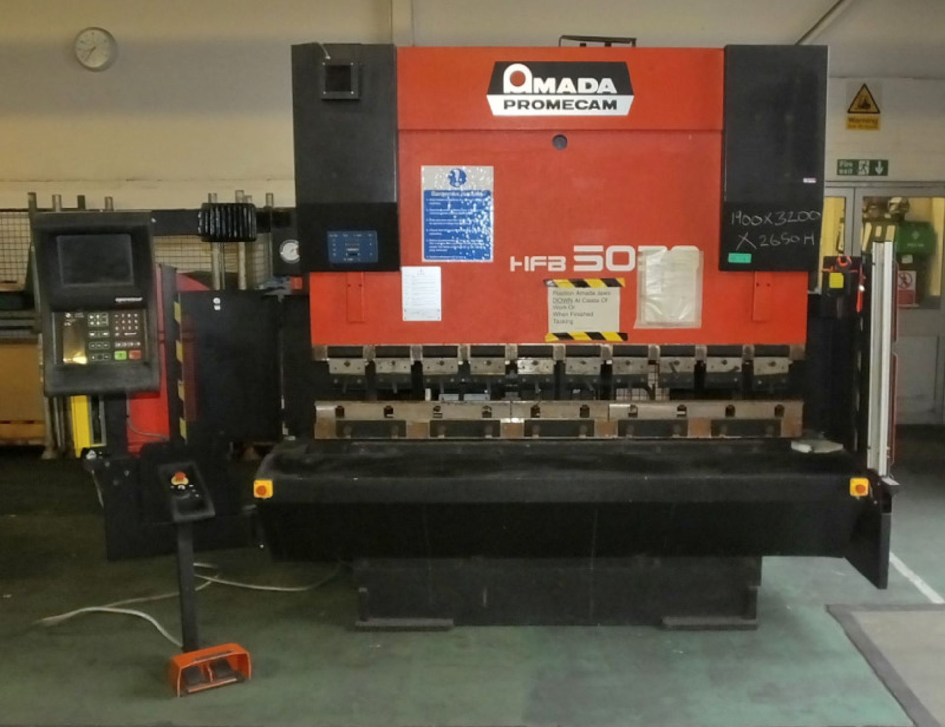 Amada Promecam Pressbrake HFB 50-20 - serial 560905 - 500kN