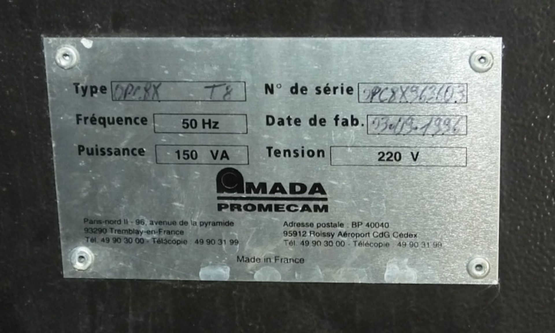 Amada Promecam Pressbrake HFB 50-20 - serial 560905 - 500kN - Image 57 of 61