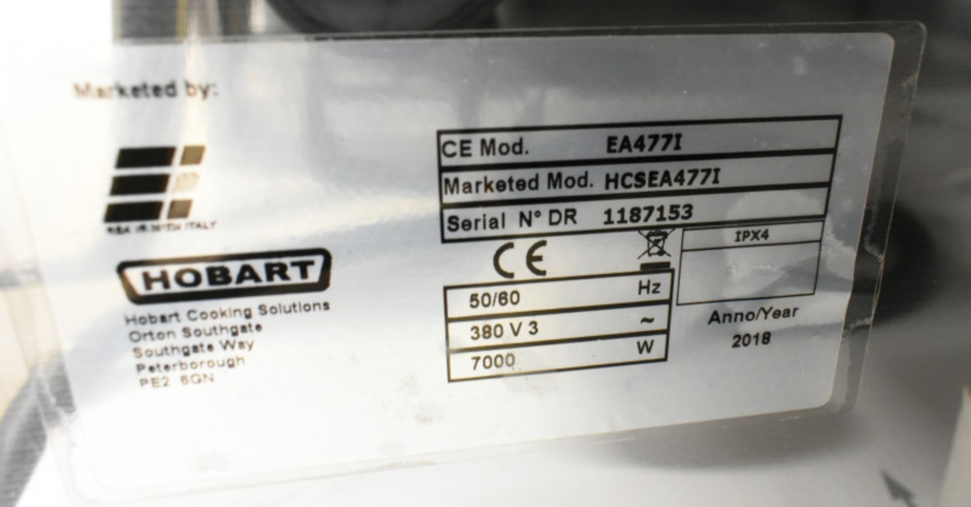 Hobart Electric Induction Hob On Open Cupboard - Model HCSEA477I - Image 7 of 8