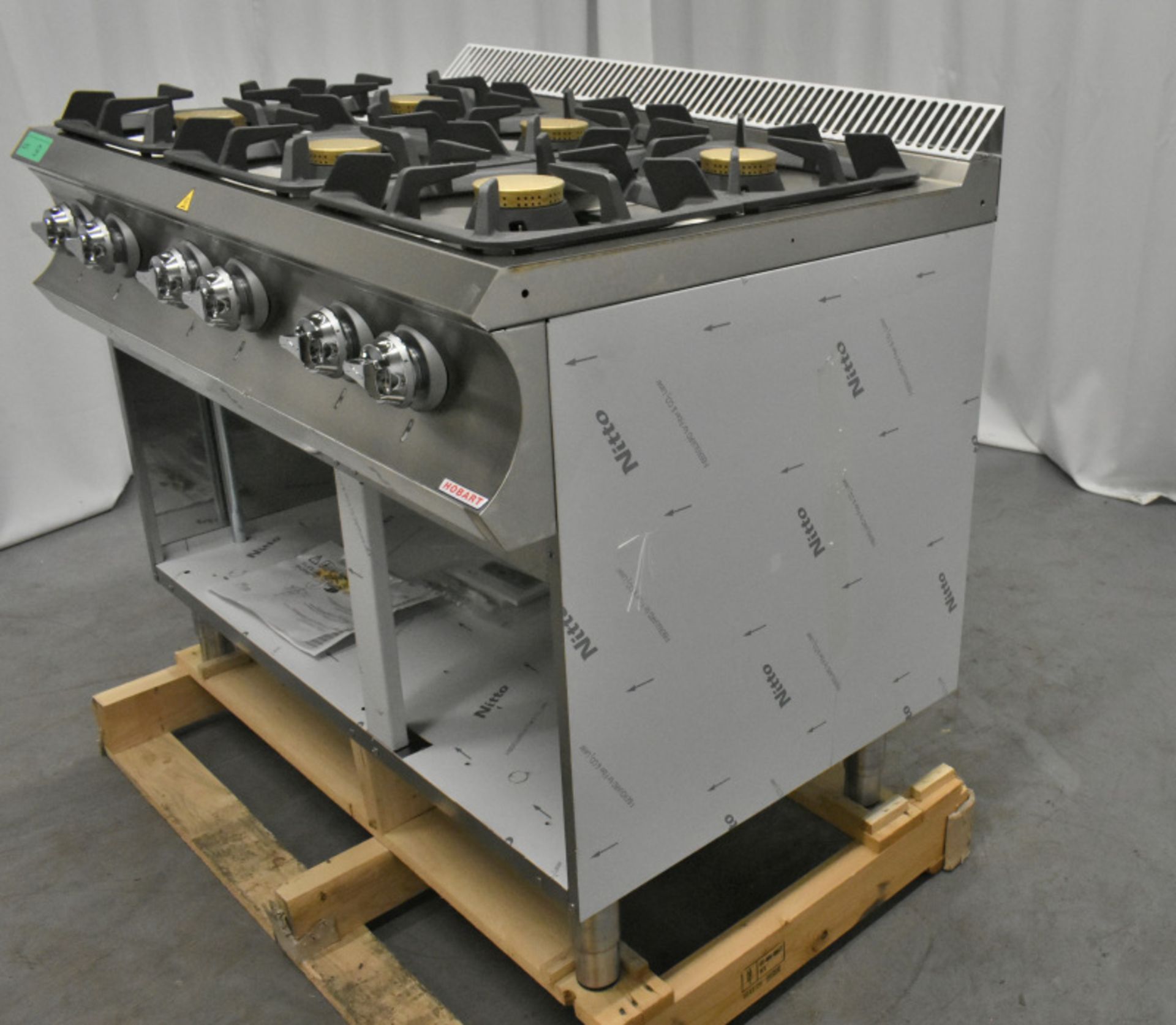 Hobart 6 Gas Burner Unit on Open Cupboard - Model HCSG6A77XL - Image 3 of 9