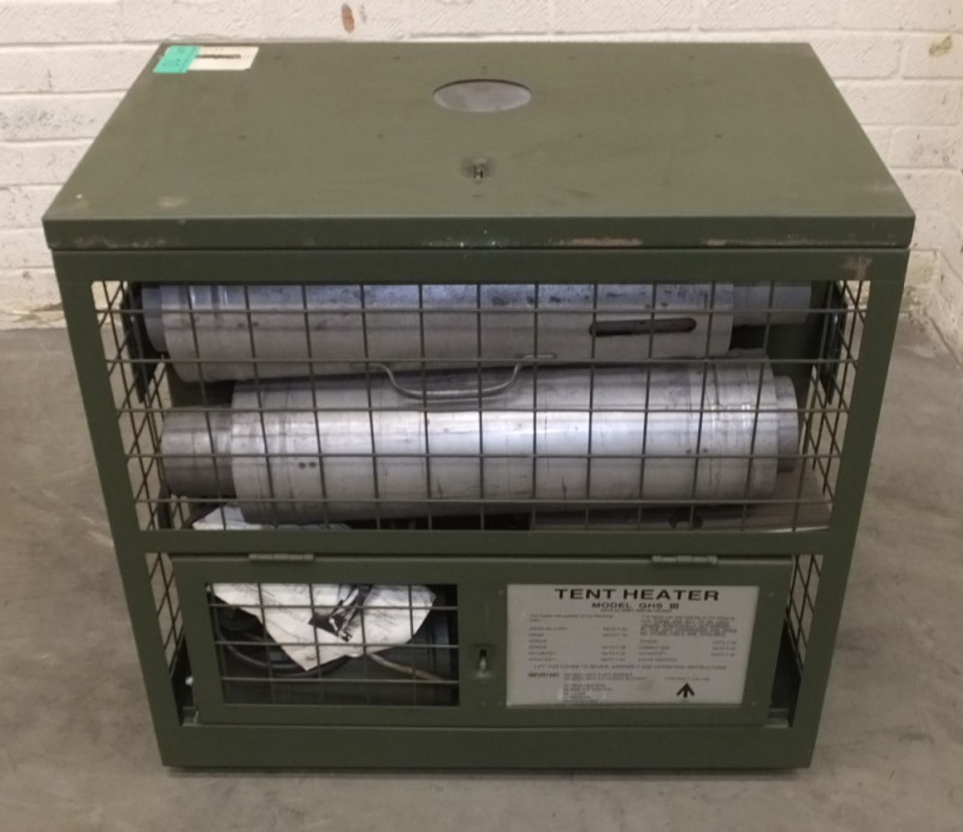 HotBox Heaters Tent Heater GHS III - NSN 4520-99-130-6045 Output - 5-15kW, Ex-MOD specific - Image 9 of 11