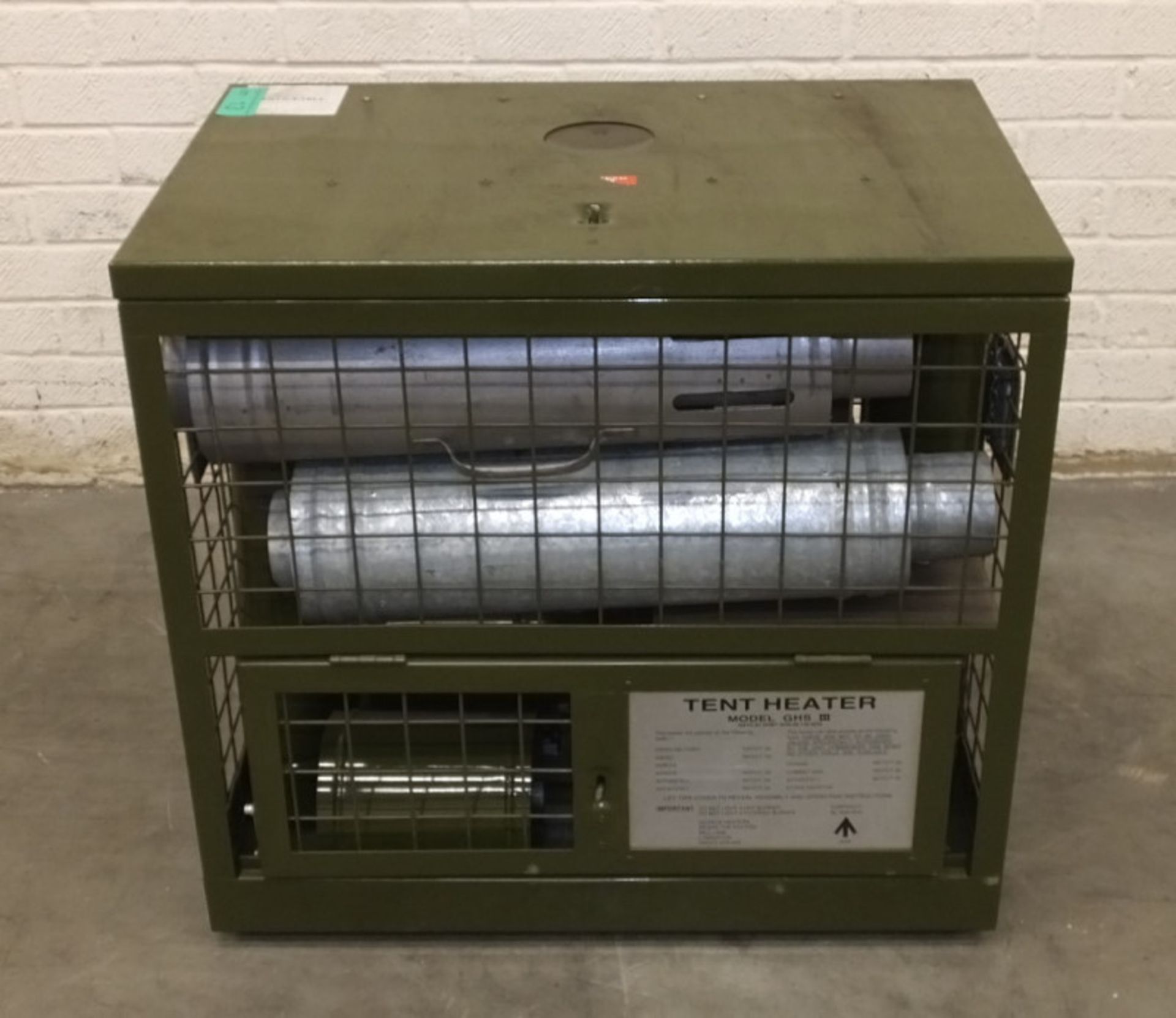 HotBox Heaters Tent Heater GHS III - NSN 4520-99-130-6045 Output - 5-15kW, Ex-MOD specific - Image 8 of 10