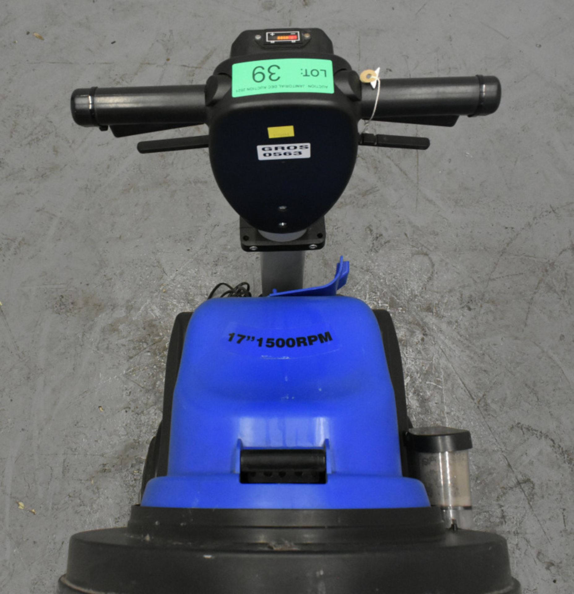 Truvox Cordless Burnisher 17" 1500RPM, comes with key, starts and runs - Image 3 of 4