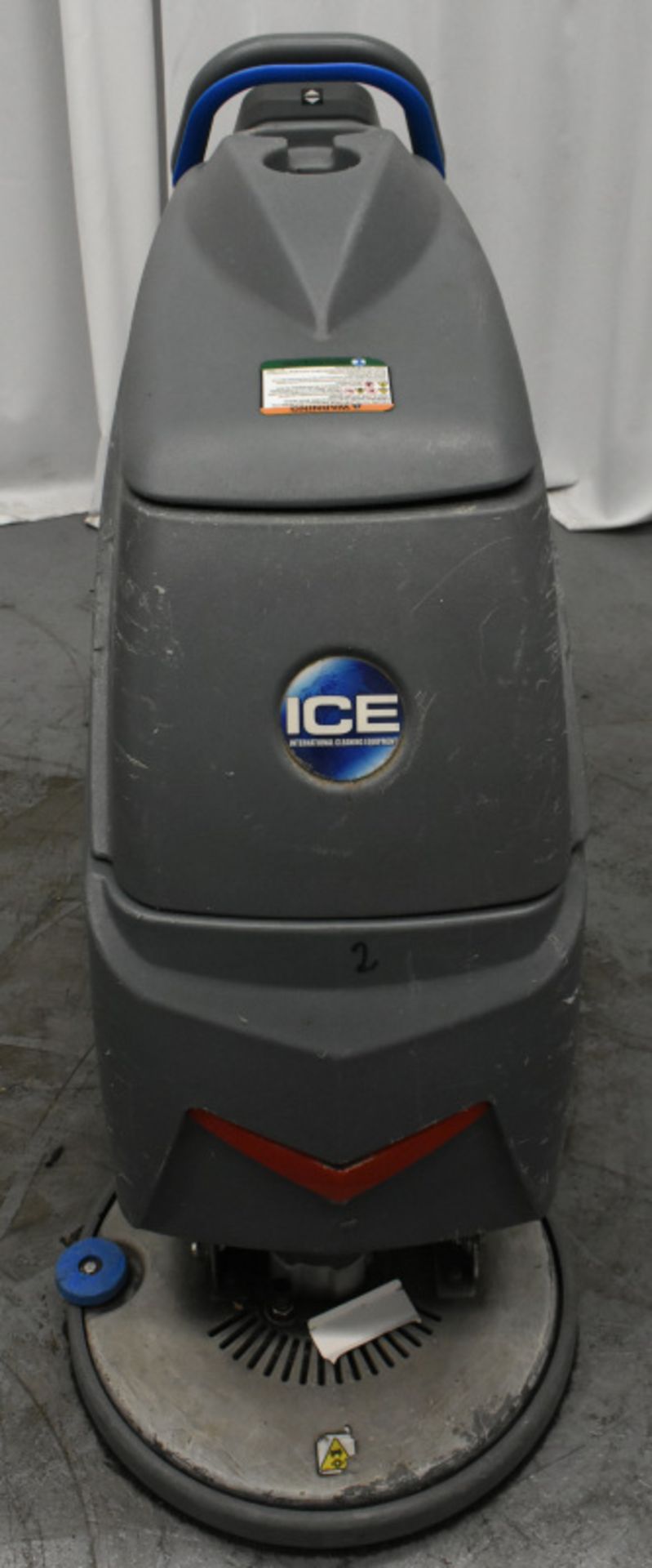 ICE Floor Scrubber Dryer, comes with key, starts and runs- 4851 hours - Image 8 of 8