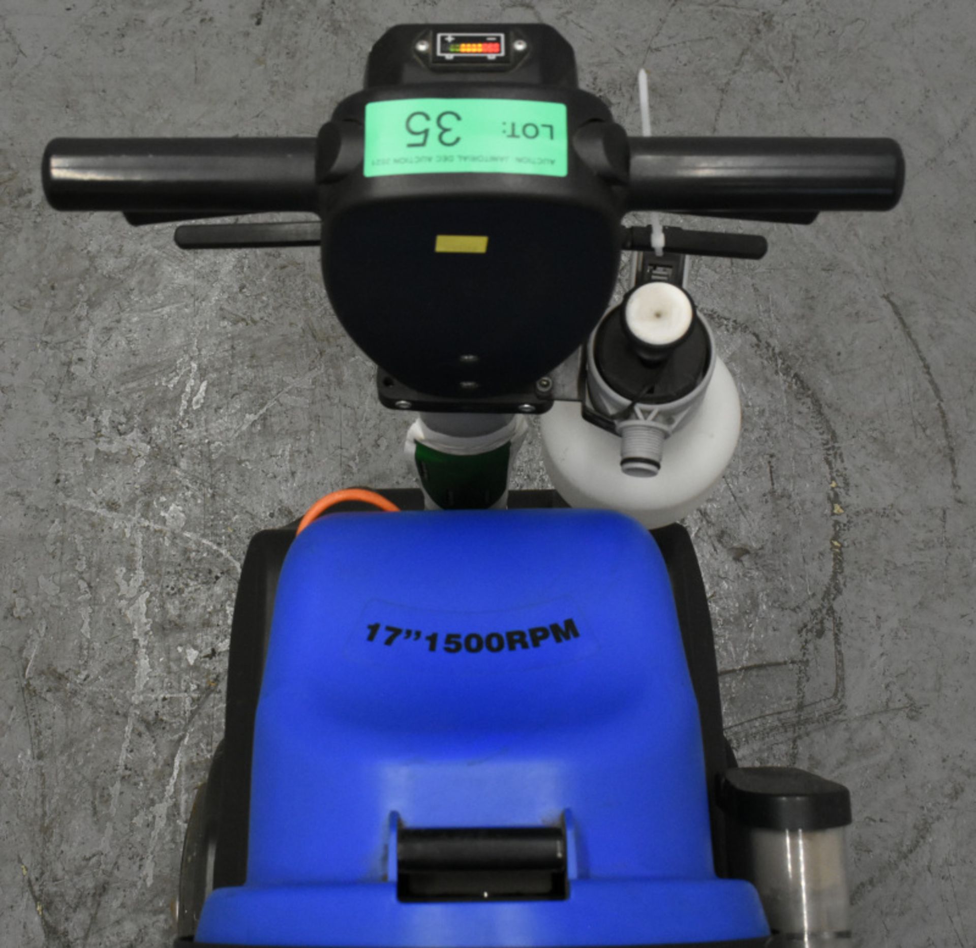 Truvox Cordless Burnisher 17" 1500RPM, comes with key, starts and runs - Image 3 of 4