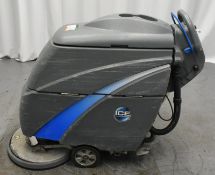 ICE Floor Scrubber Dryer, comes with key, starts and runs- 4851 hours