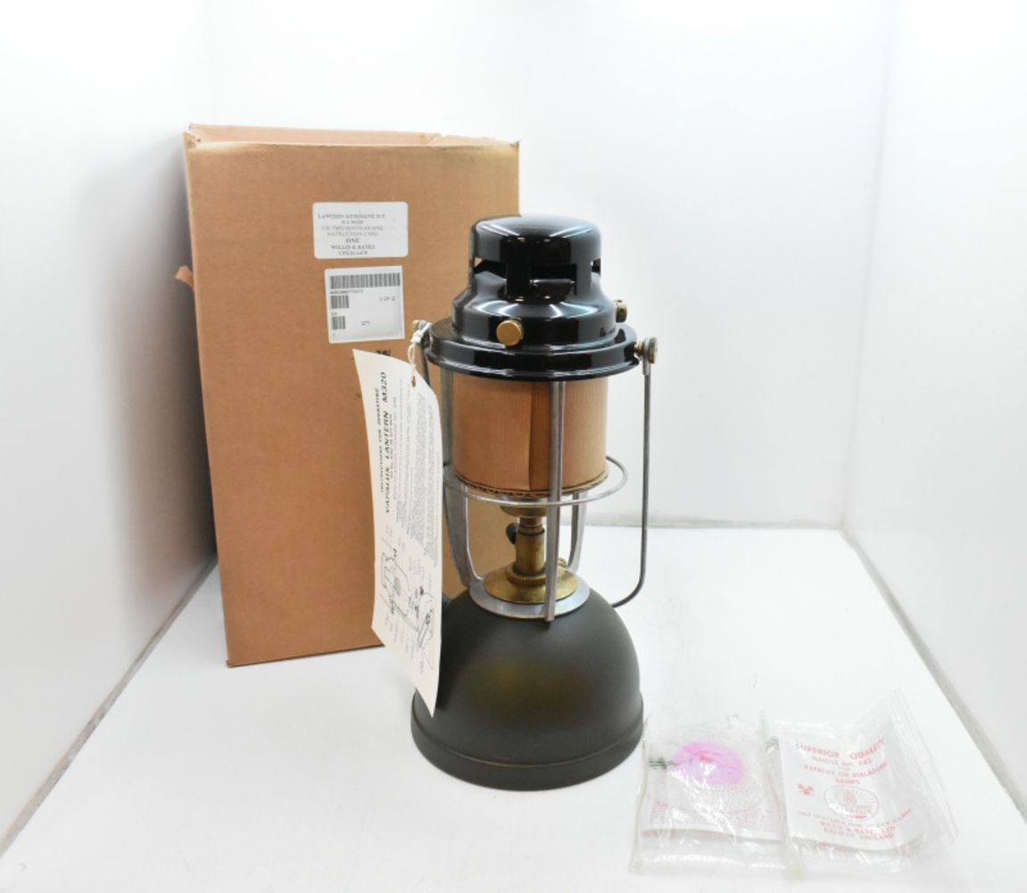 Auction of New Ex MoD Willis & Bates M320 Kerosine Lanterns