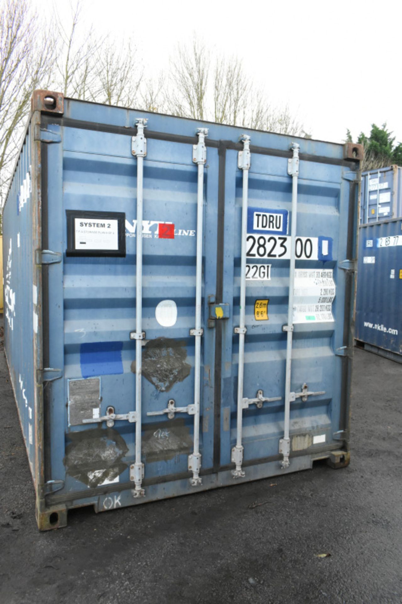 20ft ISO container - L 6.5M x W 2.44M x H 2.6M - Image 2 of 5