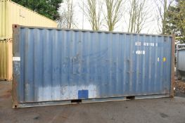 20ft ISO container - L 6.5M x W 2.44M x H 2.6M