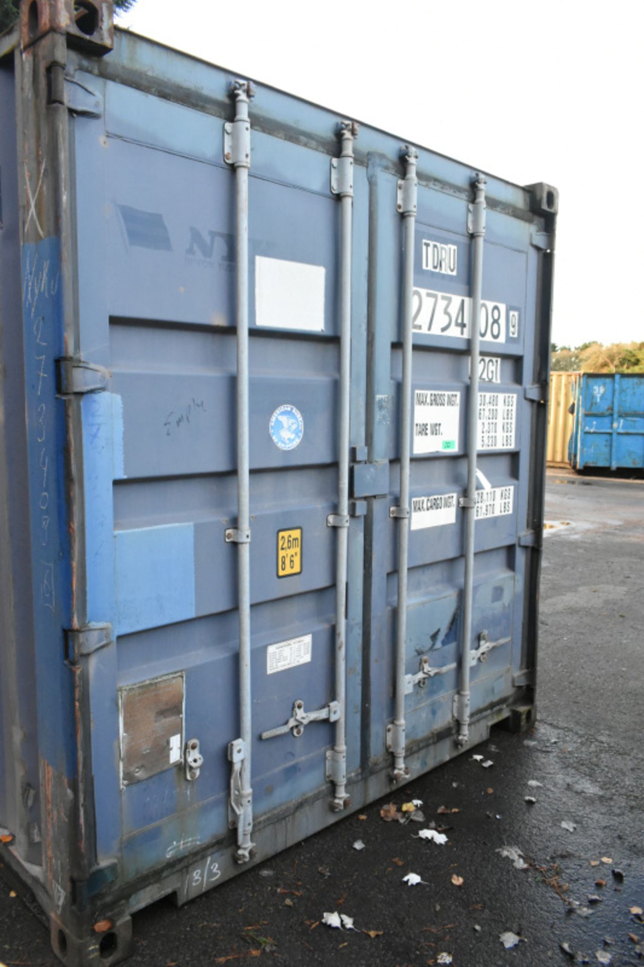 20ft ISO container - L 6.5M x W 2.44M x H 2.6M - Image 3 of 6