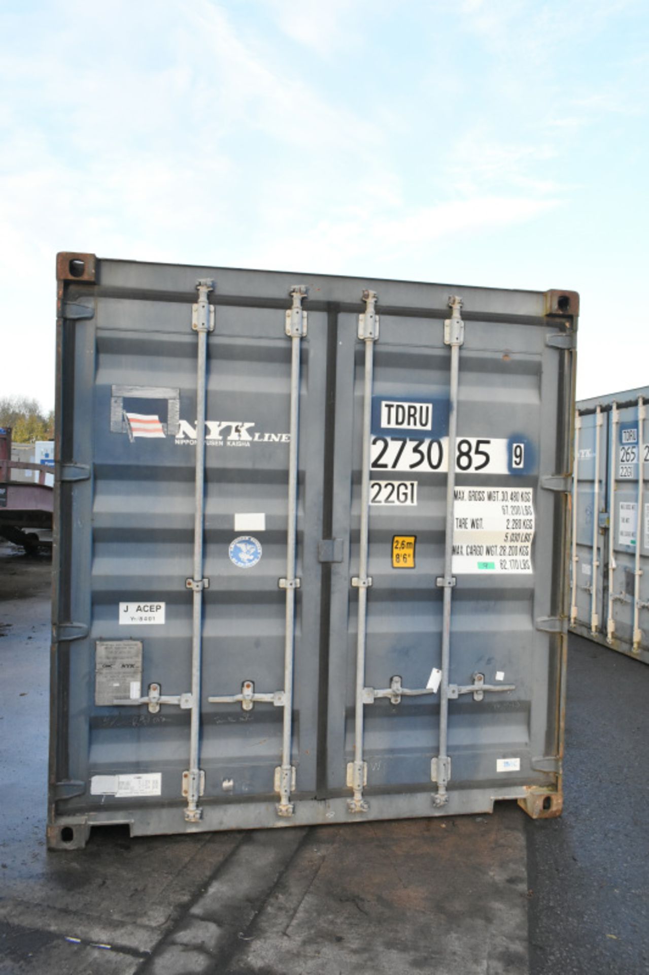 20ft ISO container - L 6.5M x W 2.44M x H 2.6M - Image 2 of 6
