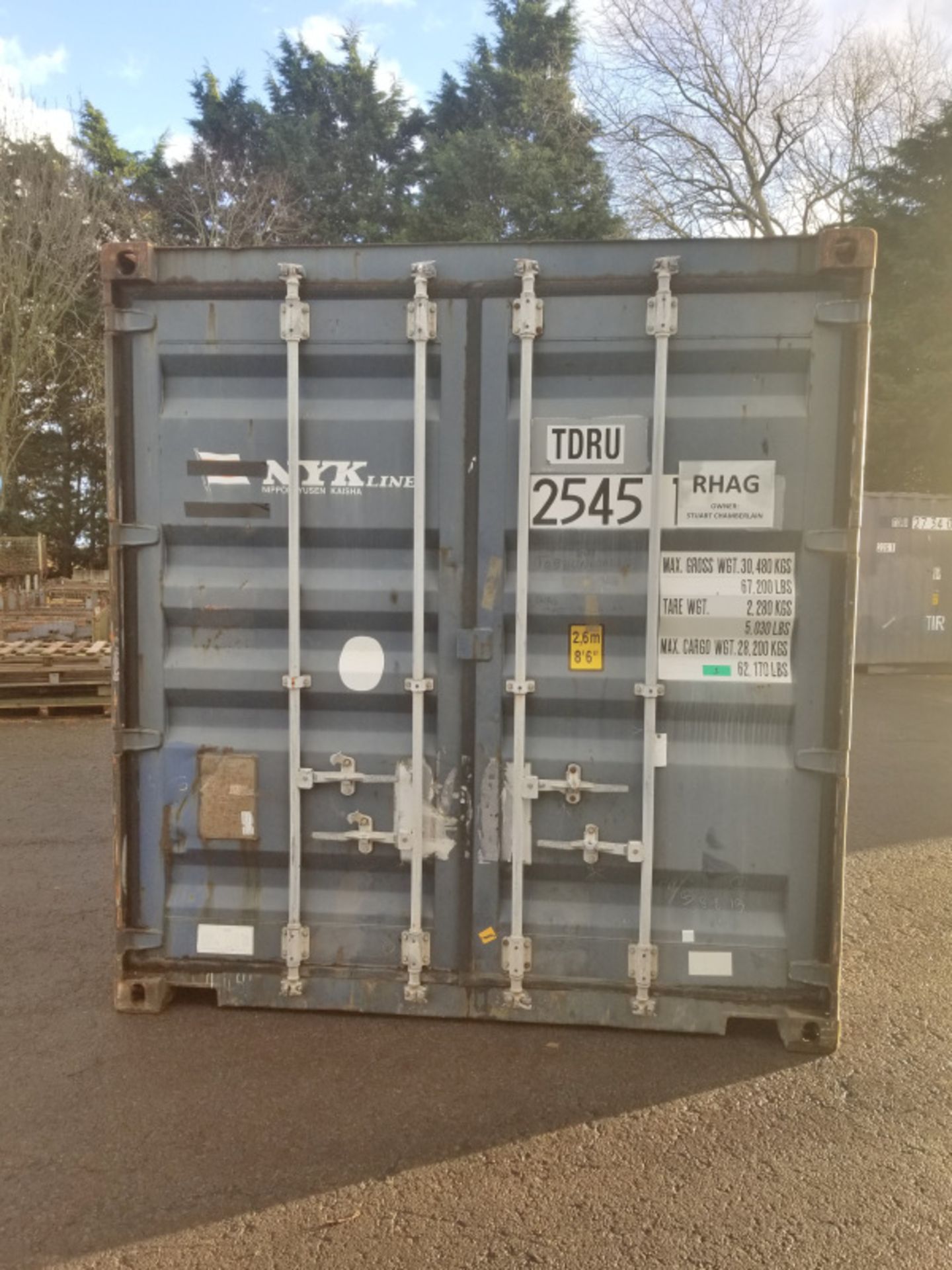 20ft ISO container - L 6.5M x W 2.44M x H 2.6M - Image 4 of 5