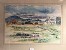 Ian S-K. Macgregor, Tolvah, watercolour, monogrammed lower right, Royal Scottish Society of Painters