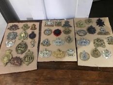 A collection of British military badges (re-strikes) (36)