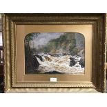 Waller Hugh Paton, RSA RSW. (Scottish 1828-1895), The Falls of Tummel, watercolour, signed and dated