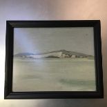 Scottish School early twentieth, Coastal Scene with White Cliffs, oil on board (25cm x 32cm)