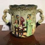 A Doulton two handled pot inscribed to base, The Apothecary, an Edition of 600, this being 456,