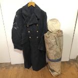 A 1950s Royal Airforce coat, with label, Coats Great Other Airmen, size 10, height 5"9'/5"10',