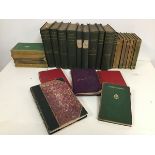 A selection of works by John Ruskin, including The Stones of Venice, volumes I, II and III, the