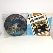 Dead Ringer by Meatloaf, a vinyl LP with artwork, lacking sleeve, also Beatles Greatest Limited