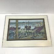 William F. Watson (Scottish, 20th Century), Rig Off Cove, print, ed. 18/50, signed, titled and