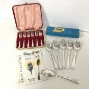 A set of Epns sporks from The Spork Company (GS Wilson), complete with original box and